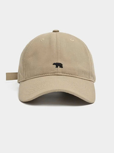 Gorra de béisbol unisex de algodón 100% ajustable varios colores bordado personalizado estilo callejero Hip Hop para viajes de invierno y verano - Product Image 3