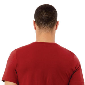 Camiseta de manga corta con cuello en V Unisex hecha a medida de alta calidad 100% Airlume peinado y algodón hilado en anillo - Product Image 2