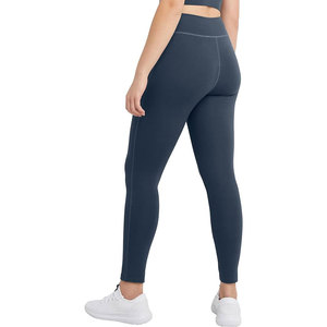 Venta al por mayor señoras cintura alta Control de barriga pantalones de entrenamiento 4 Way Stretch Buttery Soft Nylon Yoga Leggings Butt Lift XL Sport - Product Image 2