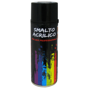 <b>Paint</b> Spray Ml. 400 <b>Matte</b> <b>Black</b> Ral 9005 - Product Image 1
