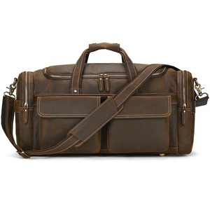 Fashion Tote Travel <b>Bag</b> <b>Men</b>/Women Fitness Handbag <b>Leather</b> Male <b>Shoulder</b> <b>Bags</b> Business Large Travel Tote Luggage <b>Bag</b> - Product Image 6