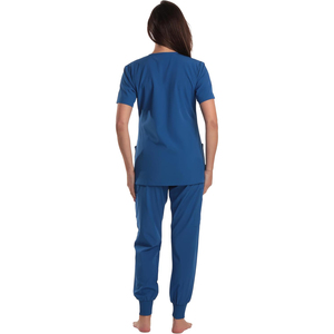 Veste d'été unisexe à manches courtes Costume d'allaitement personnalisé de haute conception pour les patients Uniformes hospitaliers du personnel hospitalier - Product Image 2
