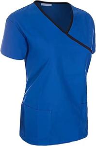 El médico friega las mujeres de los uniformes friega el top del uniforme de la enfermera para el servicio del OEM del hospital - Product Image 5