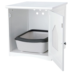 Caja de arena, gabinete de caja de arena oculta para gatitos, muebles de madera para mascotas de alta calidad hechos por un fabricante vietnamita - Product Image 6