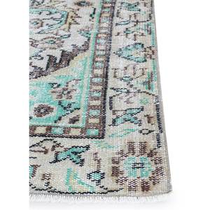 Alfombra de Lana Anudada a Mano, Rectangular, Abstracta, con Medallón Verde Vintage, para el Hogar, Alfombra Grande para Sala de Estar, Pasillo, Pae-2736 - Product Image 4