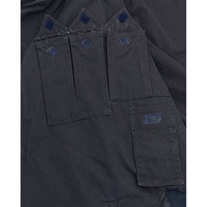 Chaqueta de Trabajo Personalizada de Fábrica, de Sarga de Algodón, Estilo Denim, con Cierre de Cremallera, Gancho de Cubierta, Estilo Camionero, Bombero, Ropa de Trabajo - Product Image 3