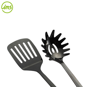 Juego de utensilios de cocina de titanio, 8 piezas, chapado en negro - Product Image 3