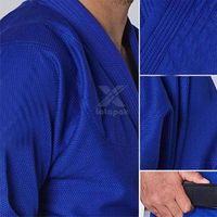 Ensembles de kimonos BJJ unisexes en polyester et coton pour adultes, arts martiaux, tissu extensible anti-rétrécissement 380g, logo imprimé numériquement sur le devant, OEM