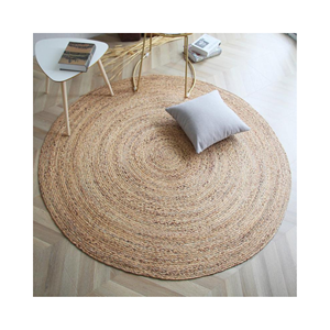 Natural Water Hyacinth Round <b>Placemat</b> Eco-Friendly Vietnam Handmade Bulk Wholesale High-Quality Material Cheap Decoration - Product Image 2