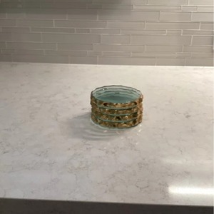 Espejo Decorativo de Madera de Lujo con Borde Dorado de 5 mm de Grosor, con Marco de Hierro Metálico para Decoración del Hogar y Hoteles - Product Image 6