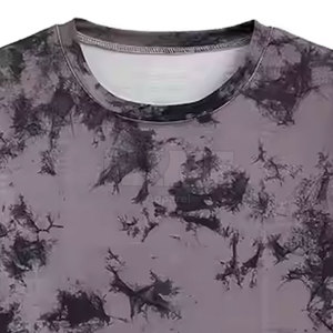 Camiseta 100% de algodón Tie Dye de alta calidad, camiseta personalizada con su logotipo, camiseta con tinte Tie Dye al mejor precio para la venta en línea - Product Image 5