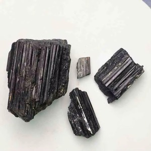 Natural Rough Black Tourmaline Crystal Rock <b>for</b> Spiritual Healing and Jewelry Making Available At Wholesale Price - Product Image 3