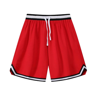 Unisex Basketball Shorts Blue Sublimated Print Elastic Waist Breathable Regular Fit Adult Sports Wear All Seasons Quick Dry - Product Image 4