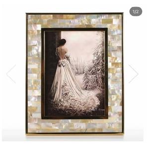 Premium Shell Inlay Mother <b>Pearl</b> <b>Photo</b> <b>Frame</b> Artistic Home Styling Handcrafted Decorative Waterproof Customizable Shape - Product Image 2