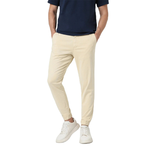 Pantalones Chinos ajustados para hombre, decoración pintada informal elegante, transpirable y cómoda para viajes de oficina, uso diario - Product Image 6