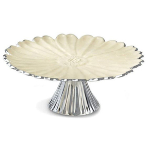 แท่นวางเค้กโลหะทรงกลมหรูหราสำหรับงานแต่งงานคัพเค้กของหวานงานปาร์ตี้วันครบรอบงานเลี้ยงฉลองทารกเครื่องใช้บนโต๊ะอาหารในครัว - Product Image 1