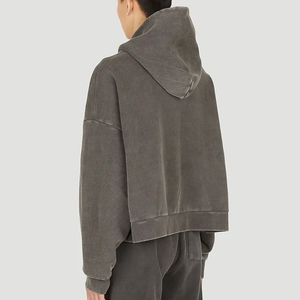 Sudaderas Extra Grandes de Felpa 100% Algodón para Hombre, de Calidad Superior, Personalizadas, Ropa Urbana de Invierno, Diseño Sólido, Cuello con Capucha, Secado Rápido - Product Image 2
