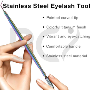 2-Piece Stainless Steel Eyelash Lift Perm <b>Tool</b> <b>Set</b> for Lash Perming Tinting Curling Cream Formula - Product Image 6