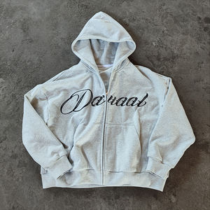 Conjuntos de Sudadera y Pantalones de Chándal de Invierno Vintage de Alta Calidad, de Algodón 100% Grueso, con Forro Polar, para Hombre, Tallas Grandes, Personalizables, Envío Rápido - Product Image 3