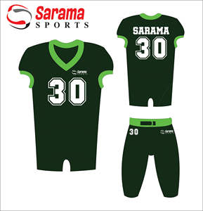 Uniformes de fútbol americano personalizados, ropa deportiva, uniforme de sarga de aparejos americanos con OEM con logotipo y diseño personalizados, - Product Image 1