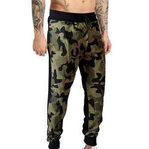 กางเกงสเวตเตอร์ผ้าฝ้ายสำหรับทั้งชายและหญิงกางเกงวิ่งแบบผูกเชือกแบบลำลอง - Product Image 1