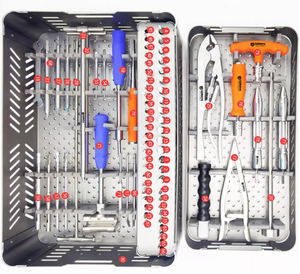 VENTA CALIENTE GORAYA GERMAN Bone Broken Screw Removal Instrument Set III para eliminación de clavos intramedulares CE ISO APROBADO - Product Image 1