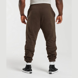 Pantalon de survêtement en éponge française XL pour hommes, imprimé sur mesure, pantalon de survêtement en polaire unie, course à pied, sport, salle de sport, ensemble fitness avec logo - Product Image 4