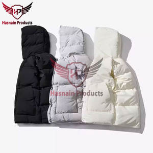 Chaleco acolchado Reversible de calidad superior para hombre, elegante abrigo de invierno informal, mangas acolchadas, transpirable, cálido y ligero - Product Image 6