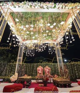Mandap de Metal para Bodas a Bajo Precio de Proveedor Indio, Mandap de Fibra - Product Image 3