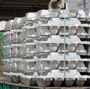 Алюминиевый слиток 99.7% алюминиевых слитков A7 готов к отправке