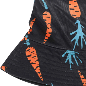 Chapeau Bob Unisexe d'Été en Coton, Motif Designer, Protection Solaire pour Cyclisme, Voyages en Plein Air et Usage Quotidien Décontracté - Product Image 2