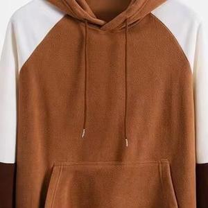 Sweat à capuche épais en molleton pour homme, double panneau, 100 % coton, personnalisable avec logo brodé ou imprimé, idéal pour l'hiver – Meilleure vente - Product Image 4
