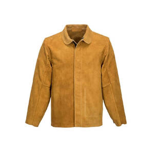 เสื้อเชื่อมสปาร์คเซฟกับผ้าเหนียวผสมความแข็งแรงของอุตสาหกรรมสำหรับการเชื่อมและการบำรุงรักษา - Product Image 4