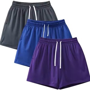 Shorts en toile pour homme de qualité supérieure, coupe ajustée, séchage rapide, avec cordon de serrage et poches - Product Image 6