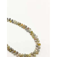 Perles de diamant naturel facettées multicolores de qualité AAA+, forme goutte, 2,5-3,8 mm, fournitures pour la création de bijoux