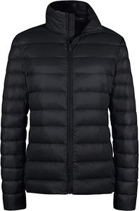 Nouvelle arrivée femmes grande taille haute qualité doudoune couleur unie 100% Polyester matériel Stand Bomber vestes pour l'hiver - Product Image 2