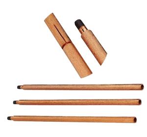 Bonne qualité Arc air DC cuivre enduit pointu <span class=keywords><strong>Graphite</strong></span> électrode carbone Arc gougeage tige pour le soudage - Product Image 1