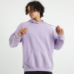 Streetwear Pull Homme Personnalisé Polaire à Capuche Vintage Double Couche Lavage à l'Acide Soleil Délavé Design Détresse Sweat à Capuche d'Hiver - Product Image 3