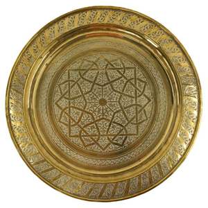 Assiette de présentation de luxe en or vaisselle de mariage plat spécial pour le service des aliments chargeur de qualité sûre assiette de présentation en gros - Product Image 3