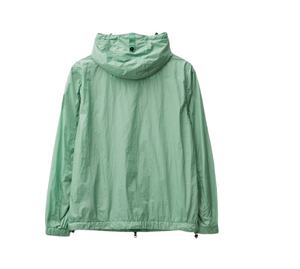 Nouvelle Veste Coupe-Vent Homme Imperméable à Fermeture Éclair Froissée Décontractée à Capuche Respirante Été 2026 - Product Image 5