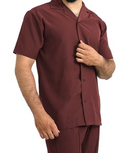 Chándal de media manga clásico para hombre para días de verano - Product Image 1
