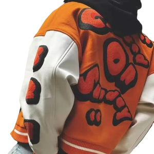 Premium al por mayor Lettermen chaquetas de invierno personalizado OEM Varsity chaqueta para los hombres nuevas tendencias chaquetas de alta calidad - Product Image 1