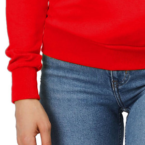 Femmes de haute qualité pull à capuche goutte épaule tricoté polaire manteau solide pull avec capuche grande taille sweats à capuche pour femme - Product Image 2
