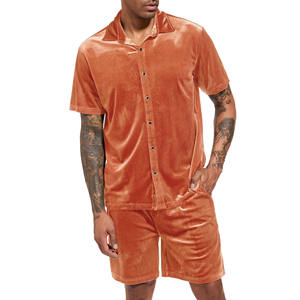 Custom Logo Print Streetwear Vintage <b>Sweat</b> Suits New Fashion 2Pcs Jogger Set Windbreaker Outdoor Jacket Tracksuit For Men - Product Image 3