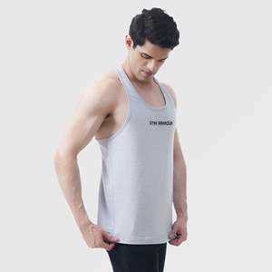 Camiseta Deportiva para Hombre Pro Grip, Color Gris Jaspeado, Transpirable, de Algodón y Elastano, Talla XL, Estilo Casual con Capucha y Diseño Estampado para Verano - Product Image 3