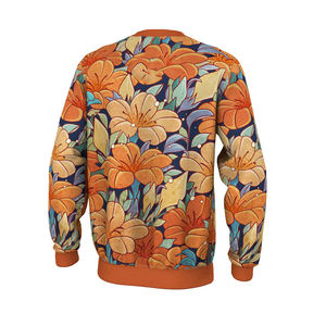 Sweatshirts à manches longues imprimés de logo personnalisé de haute qualité pour hommes/Sweat-shirt hawaïen anti-rétrécissement nouveau design - Product Image 2