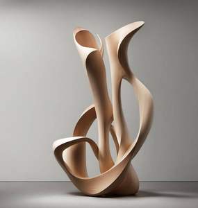 งานประติมากรรมไม้ทำมือที่ไม่เหมือนใครสำหรับตกแต่งบ้าน ผลิตโดยช่างฝีมือผู้เชี่ยวชาญ - Product Image 3