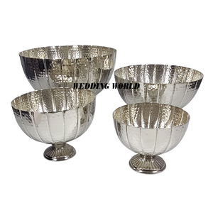 Tazón de Chocolate Decorativo de Metal con Soporte, Forma Redonda, Tazón para Dulces, Diseño Clásico y Elegante, Nuevo Tazón de Chocolate de Metal - Product Image 6