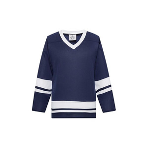 Camiseta de Práctica de Hockey sobre Hielo de Poliéster 100% de la Serie Verano, Nombre del Equipo en la Parte Delantera, Logotipo, Corte Automatizado, Secado Rápido, Servicio OEM Disponible - Product Image 1