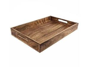Best Quality Wooden Serving <b>Tray</b> New Design for Ramadan for Serving Food at <b>Dinner</b> in Kitchen Home or Hotel Sourced in India - Product Image 5